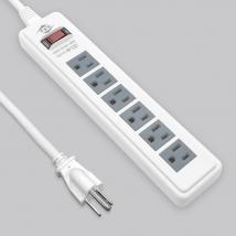 3P 6AC outlets Extension Cord