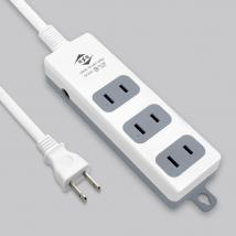 2P 3AC outlets Extension Cord