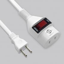 2P AC Extension Cord