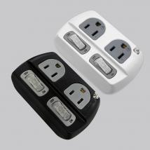 高負載分接式插座-2*2P 電腦壁插