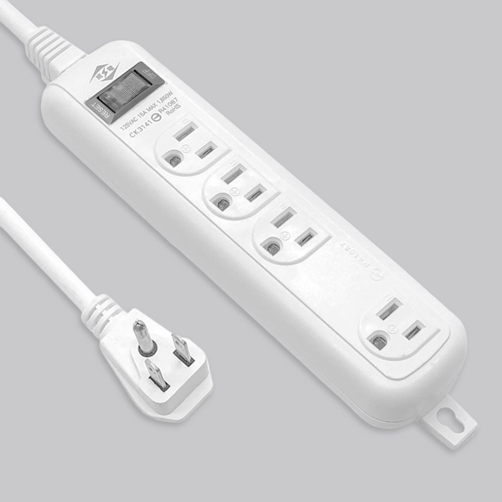 過載斷電1開4座電源延長線