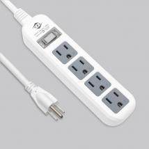 過載斷電1開4座電源延長線